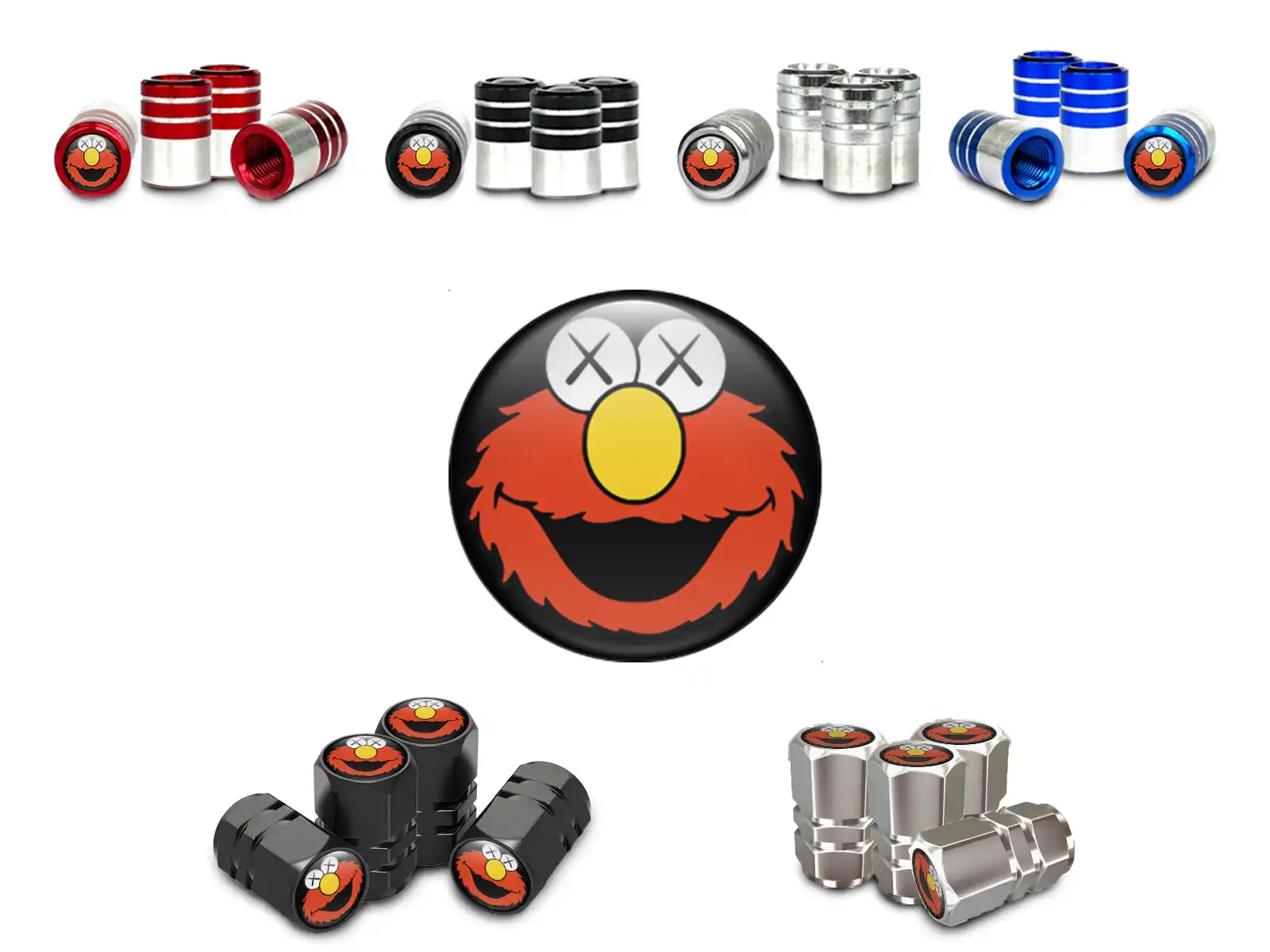 Tire Valve Stem Caps for Bicycle Modern Build